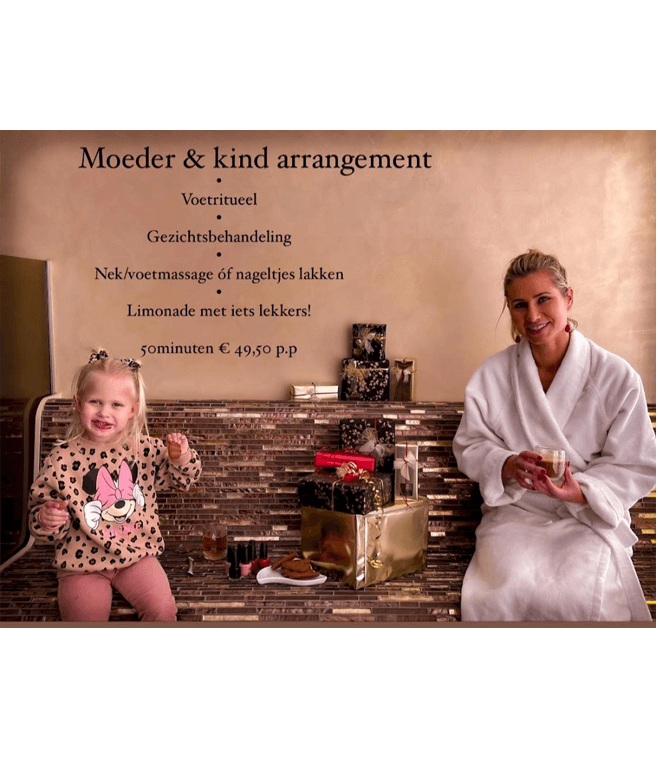 Moeder & kind arrangement